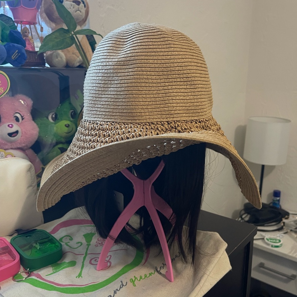 J.Crew "On Island Time" wide-brim Panama hat